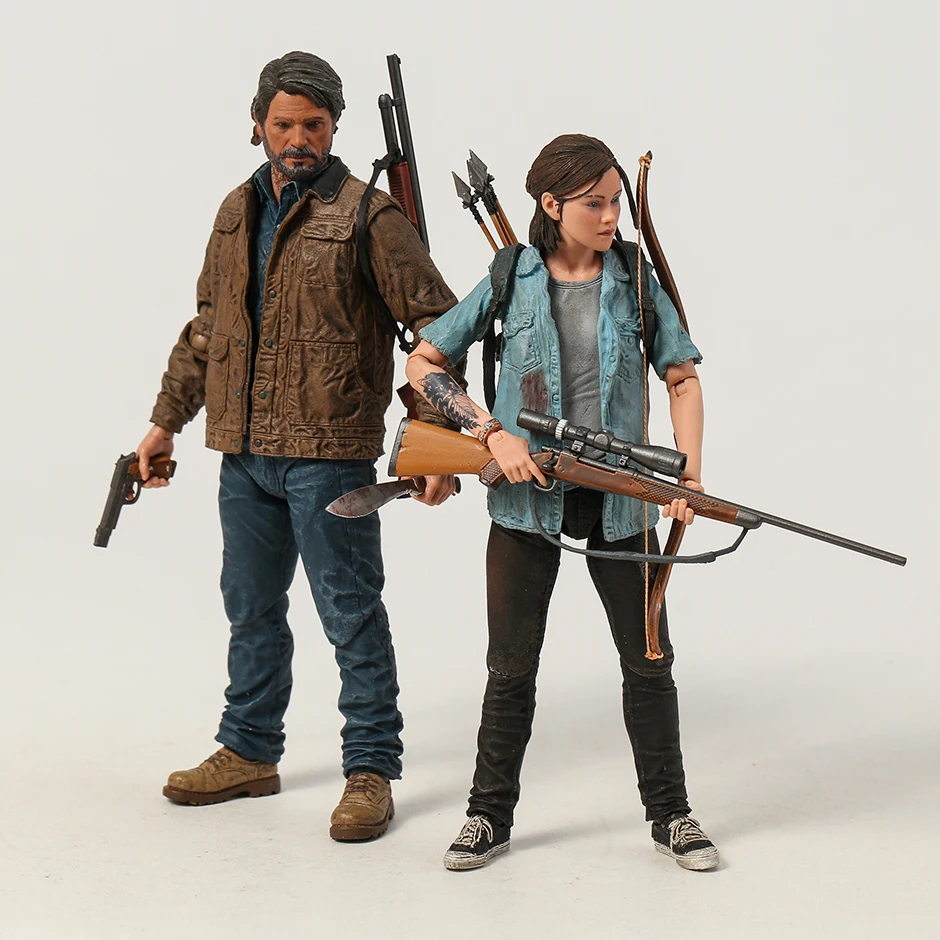 Последняя из нас часть II NECA Ultimate Joel и Элли ПВХ экшн-фигурка, игрушечная фигурка, Коллекционная модель куклы
Последняя из нас часть II NECA Ultimate Joel и Элли ПВХ экшн-фигурка, игрушечная фигурка, Коллекционная модель куклы