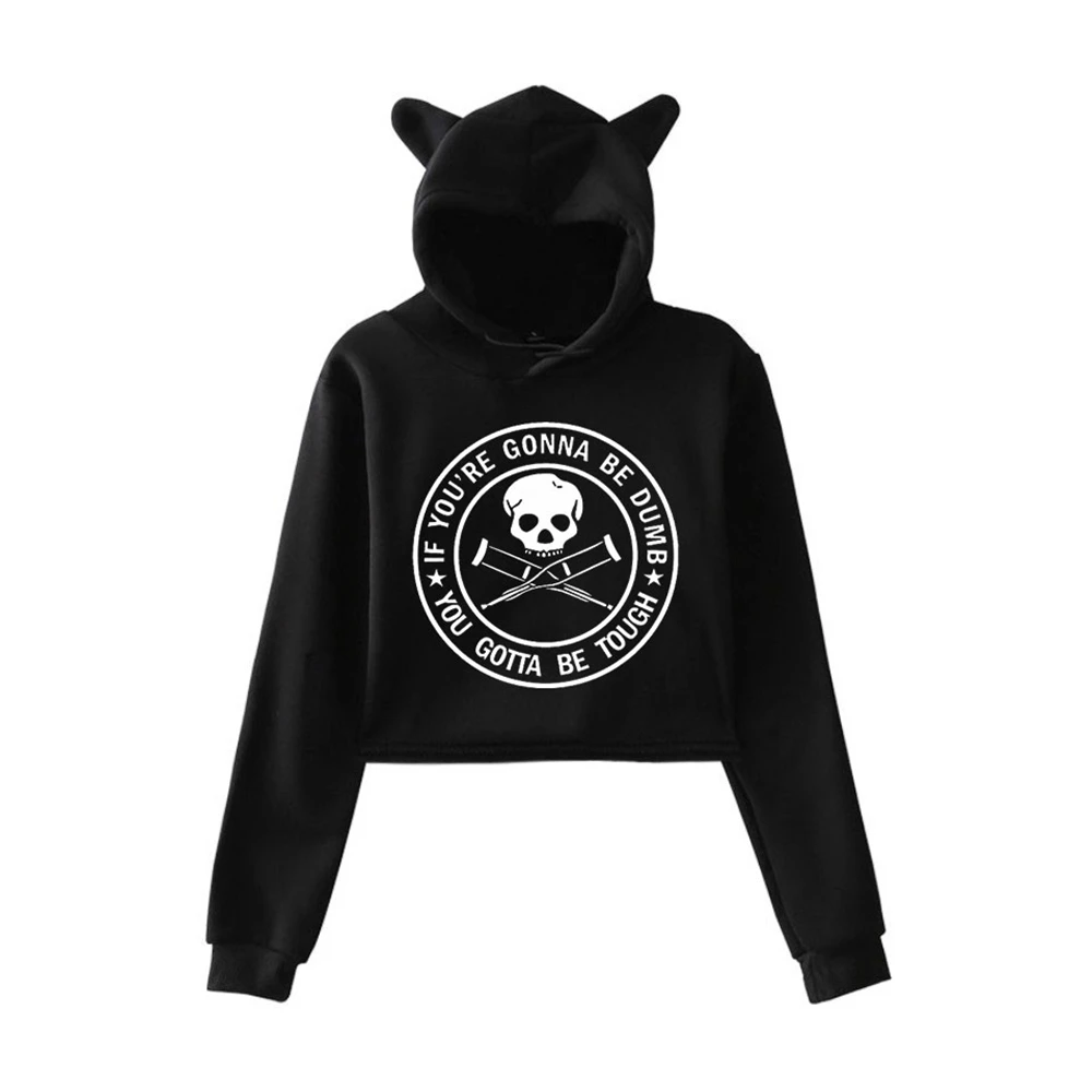 2022 New Cat Ear Hoodies Women Long Sleeve Hooded Cropped Sweatshirts Female Casual Streetwear Crop Tops 
2022 New Cat Ear Hoodies Women Long Sleeve Hooded Cropped Sweatshirts Female Casual Streetwear Crop Tops