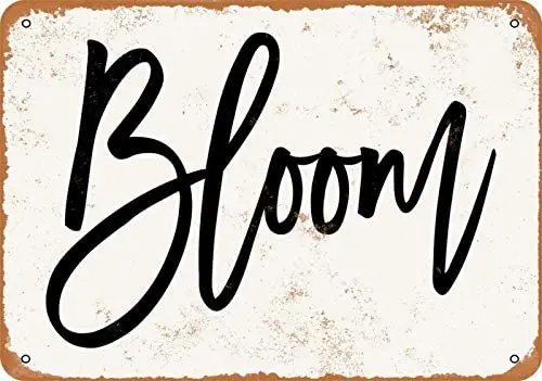Bloom - Rusty Look Vintage Signs Tin Signs Garage Home Wall Decoration Metal Plaques Reproduction
Bloom - Rusty Look Vintage Signs Tin Signs Garage Home Wall Decoration Metal Plaques Reproduction