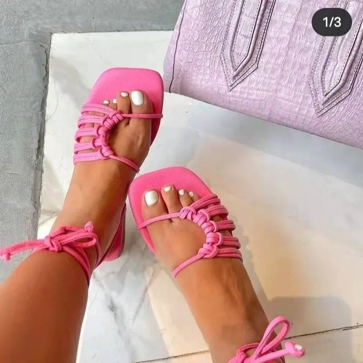 2022 New Summer Woman Sandals Casual Women's Open Toe Beach Shoes Platform Ankle Straps Female Casual Bandage Large Size 35~43
2022 New Summer Woman Sandals Casual Women's Open Toe Beach Shoes Platform Ankle Straps Female Casual Bandage Large Size 35~43
