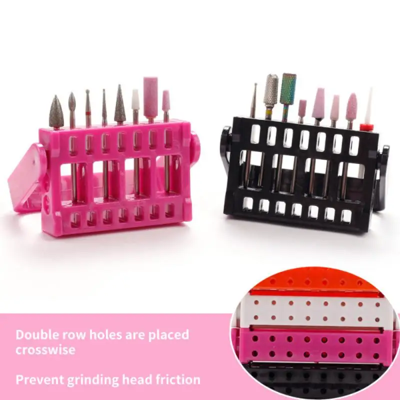 8 Holes Nail Drill Storage Box Nail Art Grinding Polish Head Bit Holder Display Bits Organizer Stand For Manicure Accessories
8 Holes Nail Drill Storage Box Nail Art Grinding Polish Head Bit Holder Display Bits Organizer Stand For Manicure Accessories