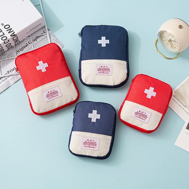 

First Aid Medical Kit Travel Outdoor Camping Useful Portable Mini Medicine Storage Bag Camping Emergency Survival Bag Pill Case