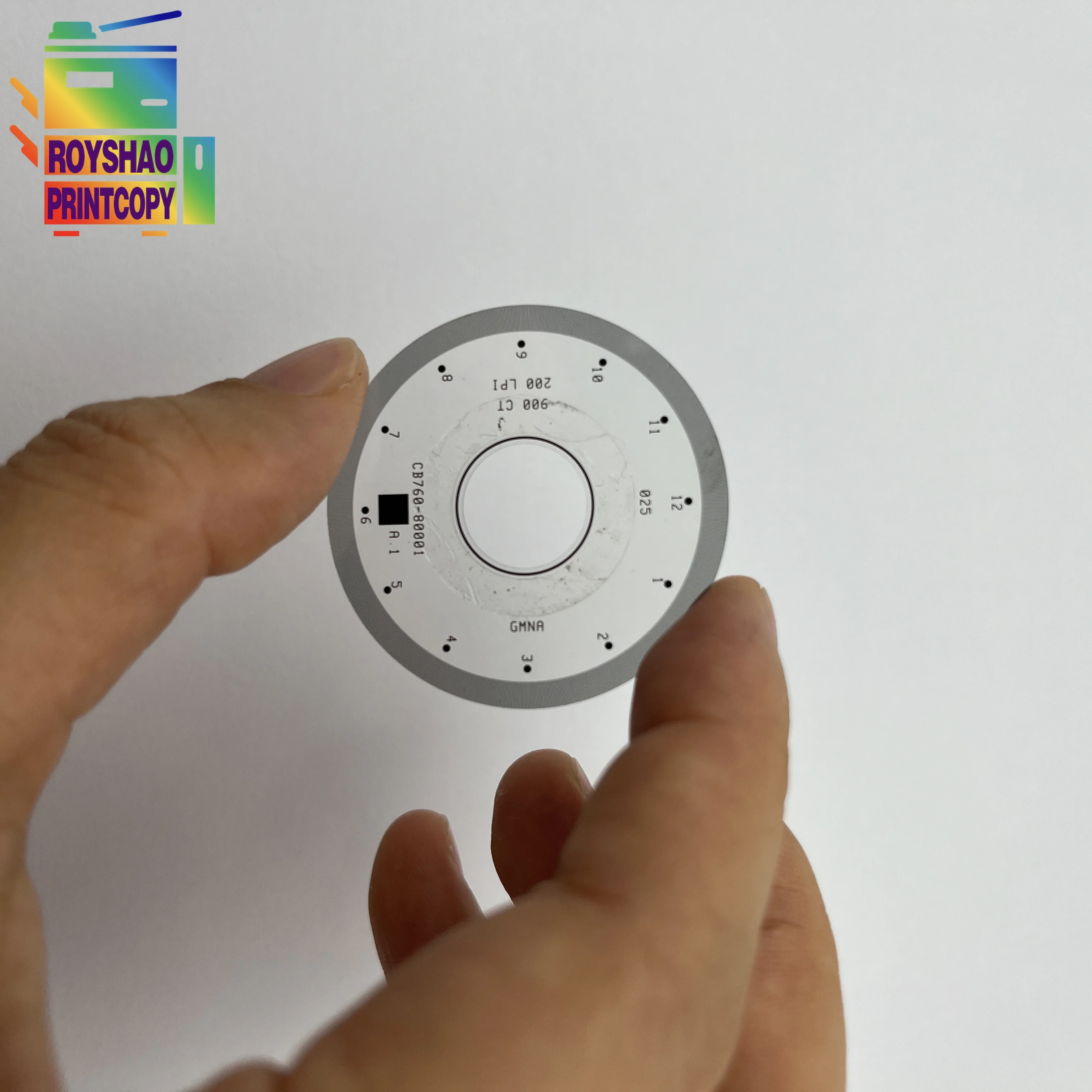 315 Encoder Disk CB760-80001 for Hp Inkt Tank 115 Wireless All-In-One 1TJ11A 2LB19A 3UM88A 311 4YH05A Z4B05A 4YF79A 118 318 410
315 Encoder Disk CB760-80001 for Hp Inkt Tank 115 Wireless All-In-One 1TJ11A 2LB19A 3UM88A 311 4YH05A Z4B05A 4YF79A 118 318 410