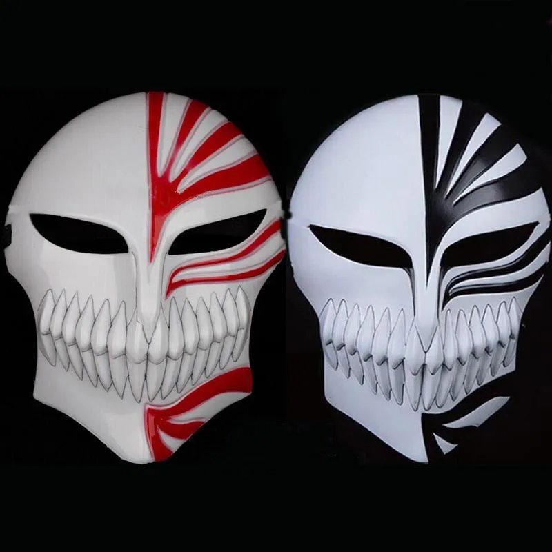 

Death Ichigo Kurosaki Bleach Mask Christmas Halloween Dance Masquerade Party Cosplay Cool Mask Gift Men JP Anime Fans Toy
