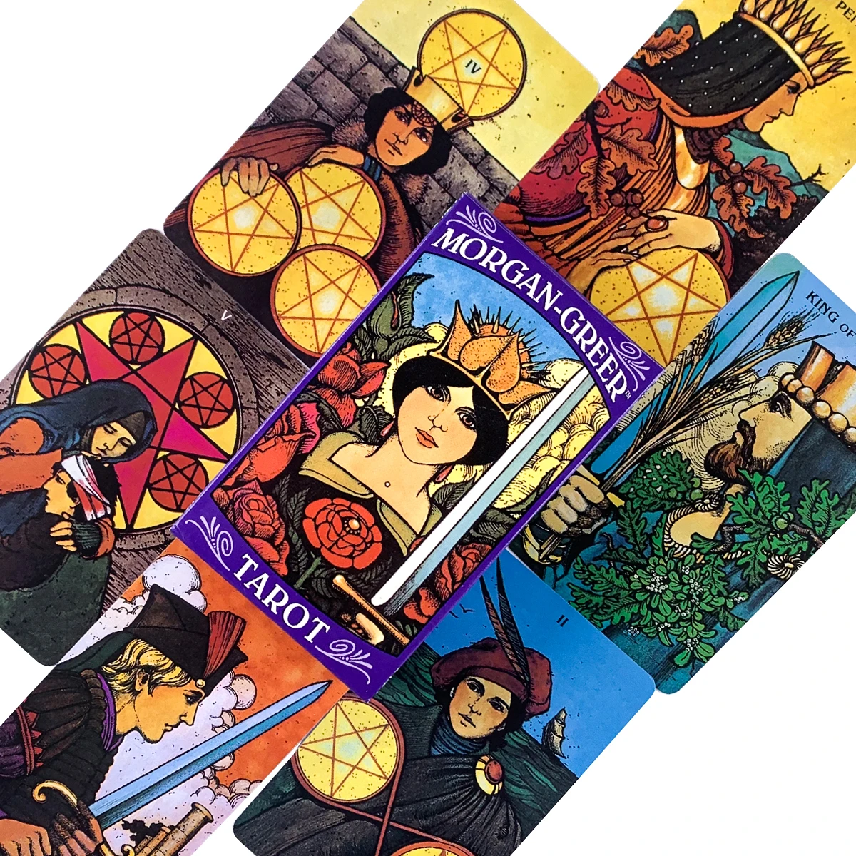 Morgan Greer Tarot Card Oracle Deck Classic 18 Fun Games Board game Classic Table Party Games With Pdf Guide Book
Morgan Greer Tarot Card Oracle Deck Classic 18 Fun Games Board game Classic Table Party Games With Pdf Guide Book