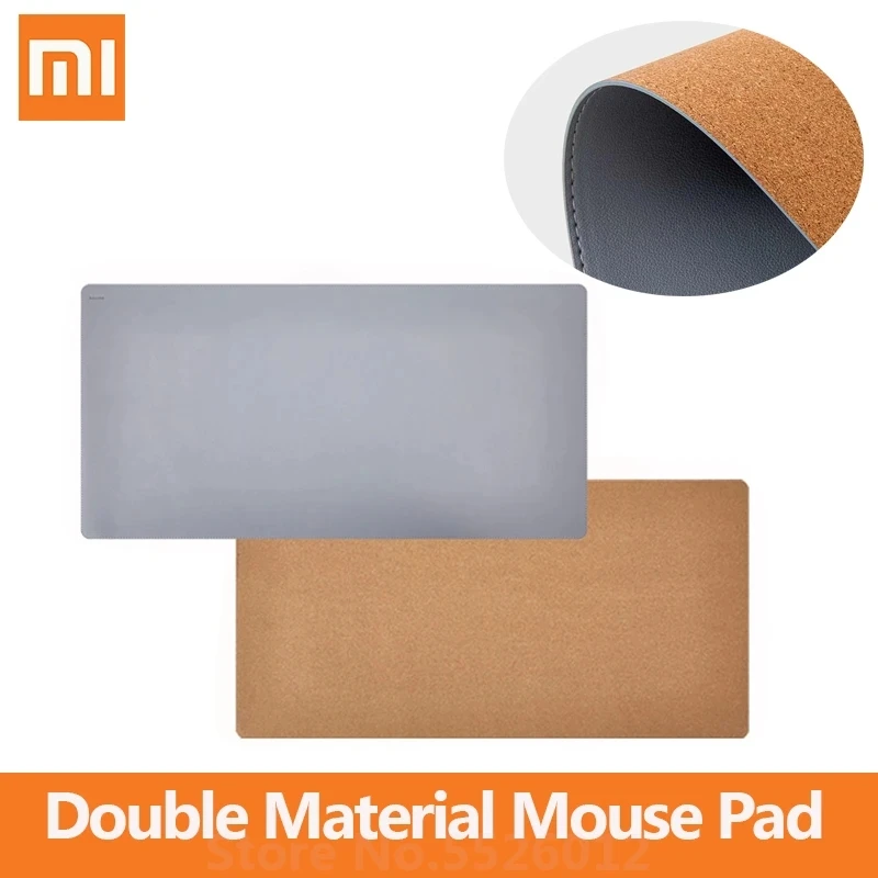 Original Xiaomi Double Material Mouse Pad Large PU Leather Natural Cork Table Mat 800mm Waterproof Pad For Office Home
Original Xiaomi Double Material Mouse Pad Large PU Leather Natural Cork Table Mat 800mm Waterproof Pad For Office Home