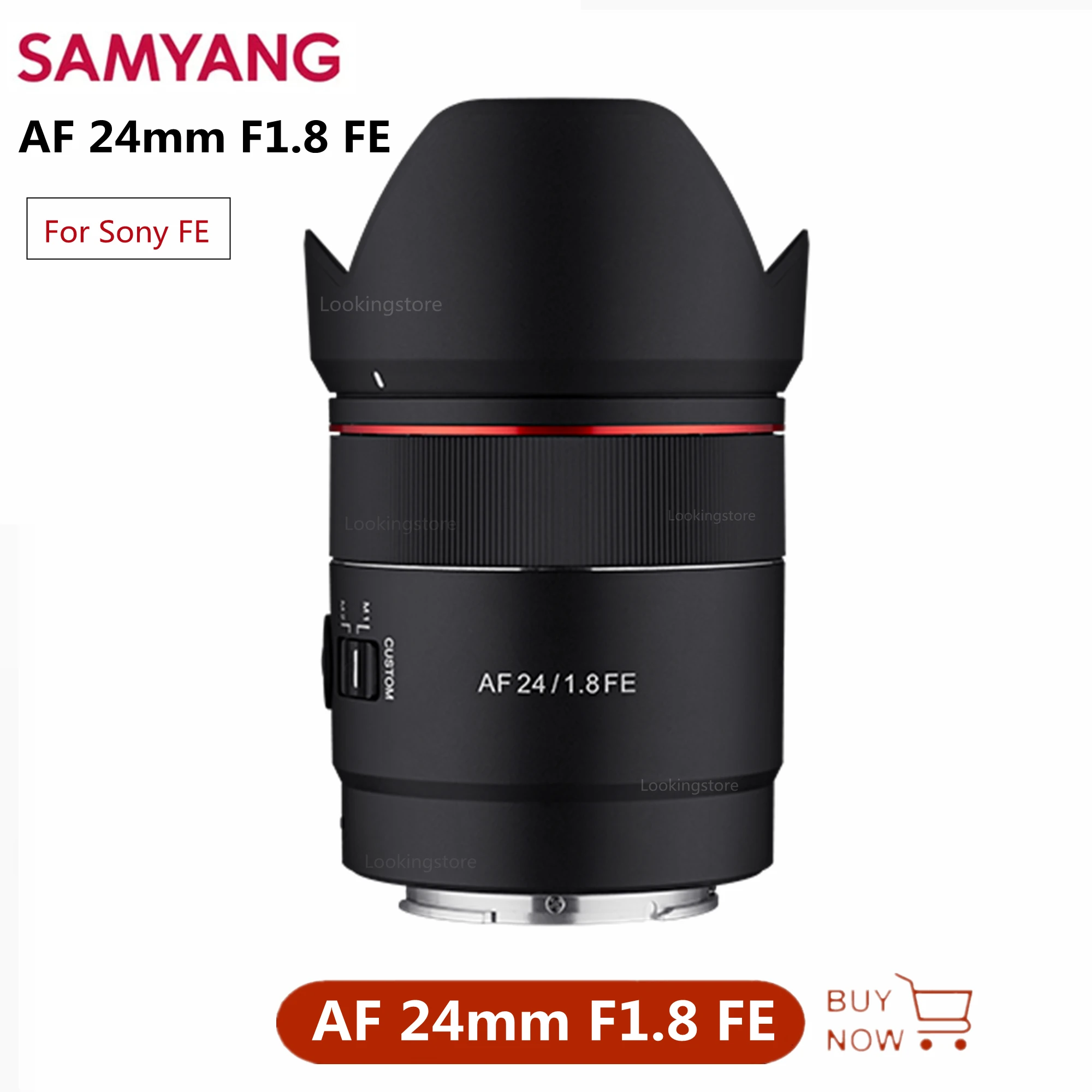 Samyang AF 24 мм F1.8 FE Полнокадровый объектив с автофокусом для Sony FE Micro-single Camera A7RIII A7 для пейзажа звездное небо ночное видение
Samyang AF 24 мм F1.8 FE Полнокадровый объектив с автофокусом для Sony FE Micro-single Camera A7RIII A7 для пейзажа звездное небо ночное видение