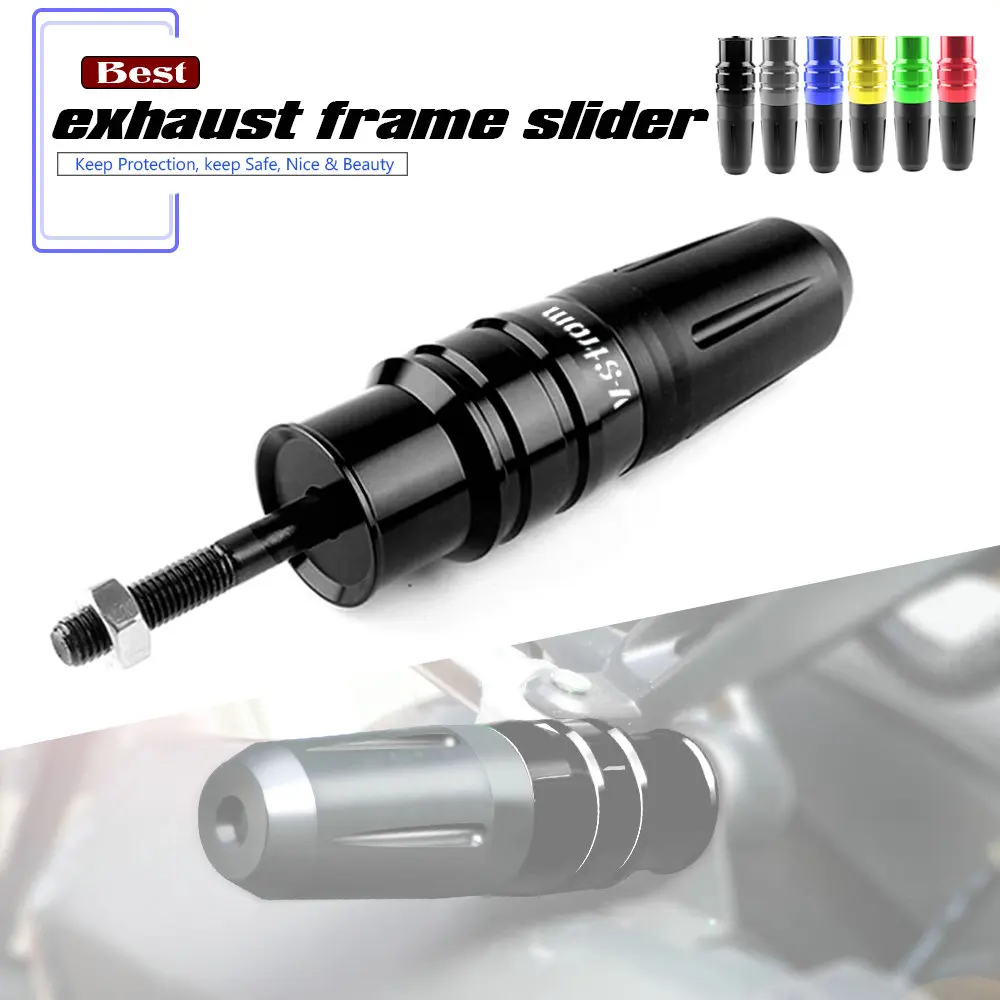 Motorcycle CNC Accessoires Falling Protector Exhaust Slider Crash Pad Slider for SUZUKI V-STROM 250 DL250 650 1000 DL650
Motorcycle CNC Accessoires Falling Protector Exhaust Slider Crash Pad Slider for SUZUKI V-STROM 250 DL250 650 1000 DL650