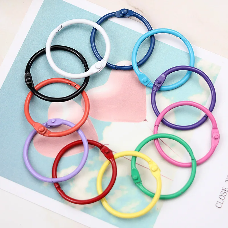 10Pcs Round Alloy Metal Paint Opening Ring Jump Rings for Lobster Connector for DIY Jewelry Making Key buckle Accessories
10Pcs Round Alloy Metal Paint Opening Ring Jump Rings for Lobster Connector for DIY Jewelry Making Key buckle Accessories