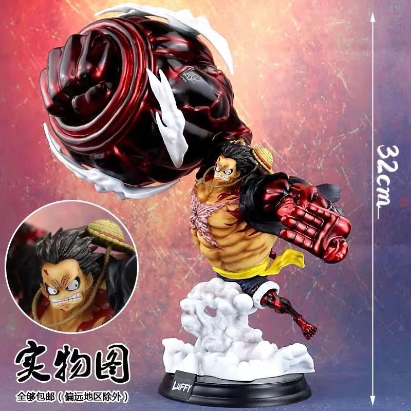 32 см аниме One Piece Monkey D. Luffy, фигурка, супер снаряжение, четвертое, ПВХ, модельные украшения, Подарочные игрушки
32 см аниме One Piece Monkey D. Luffy, фигурка, супер снаряжение, четвертое, ПВХ, модельные украшения, Подарочные игрушки