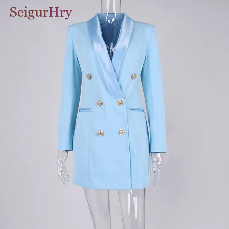 SeigurHry Women Sexy Deep V Neck Mini Dress Long Sleeve Elegant Button Down Bodycon Office Outfits Slim Fit Suit Short Vestidos
SeigurHry Women Sexy Deep V Neck Mini Dress Long Sleeve Elegant Button Down Bodycon Office Outfits Slim Fit Suit Short Vestidos