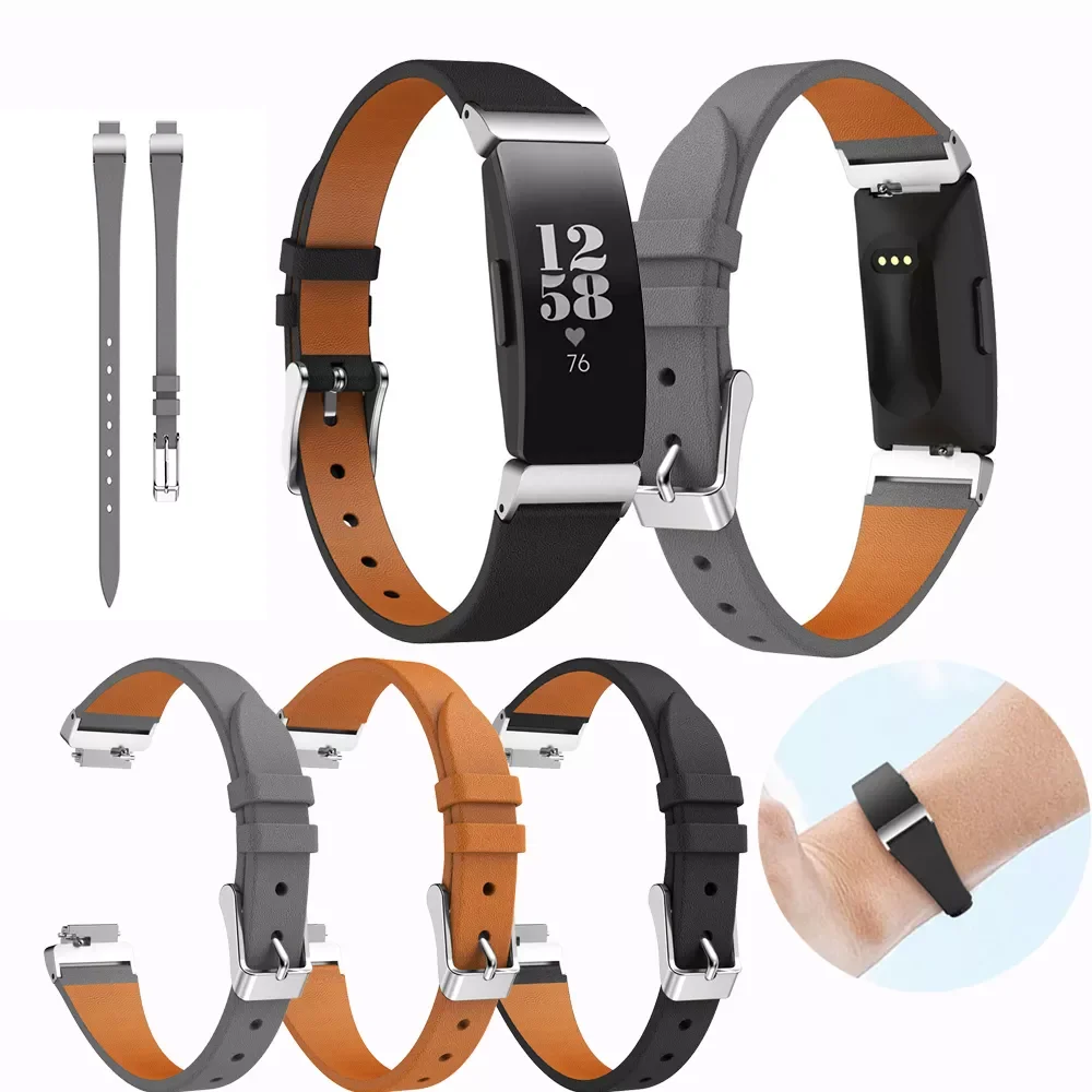 Leather bands Straps for Fitbit Inspire/Inspire HR Smart Watch Band Wrists Bracelet Replacement Strap for Fitbit Inspire
Leather bands Straps for Fitbit Inspire/Inspire HR Smart Watch Band Wrists Bracelet Replacement Strap for Fitbit Inspire