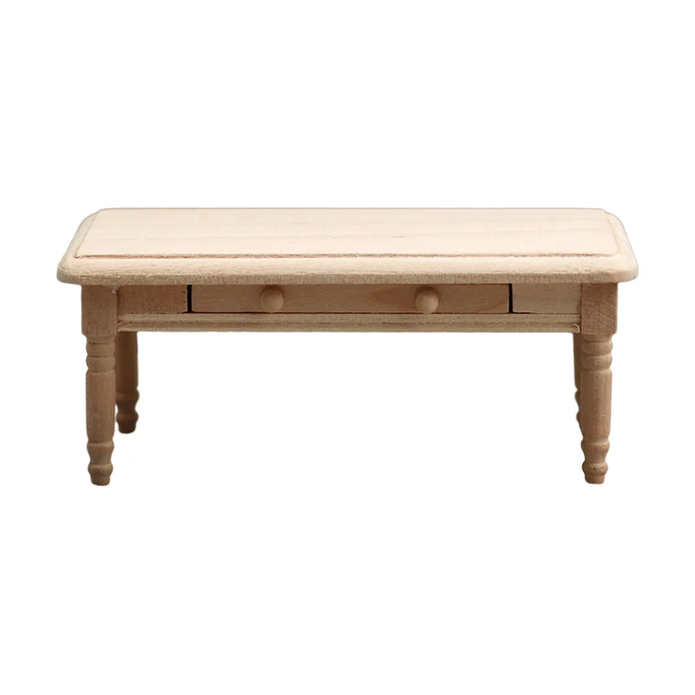Mini End Table Kids DIY Supply Wooden Unpatterned Table Mini House Adorn Mini Table Model for Office Home Children
Mini End Table Kids DIY Supply Wooden Unpatterned Table Mini House Adorn Mini Table Model for Office Home Children