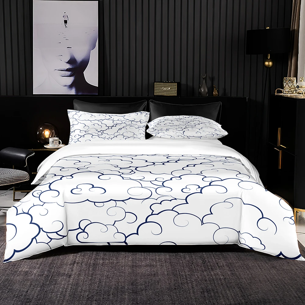 Комплект постельного белья в китайском стиле, винтажный комплект постельного белья с облачным принтом, с пододеяльником, комплект из 2/3 пре...
Комплект постельного белья в китайском стиле, винтажный комплект постельного белья с облачным принтом, с пододеяльником, комплект из 2/3 пре...