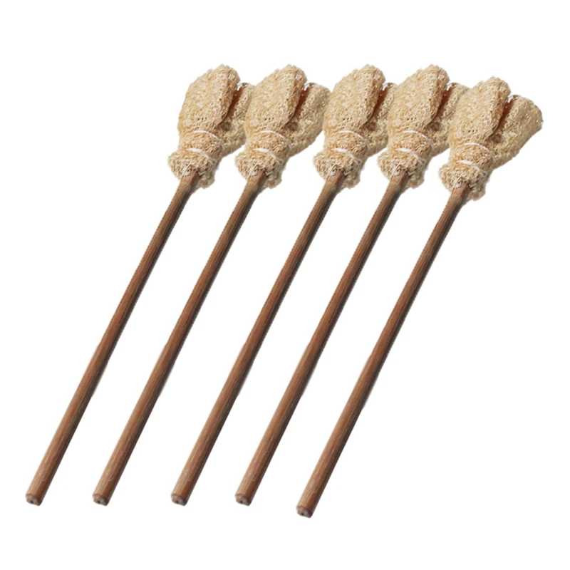 5PCS Hand-Made Loofah Loofah Pen Cleaner Cup Brush Teapot Brush Loofah Brush Kung Fu Tea Ceremony Accessories
5PCS Hand-Made Loofah Loofah Pen Cleaner Cup Brush Teapot Brush Loofah Brush Kung Fu Tea Ceremony Accessories