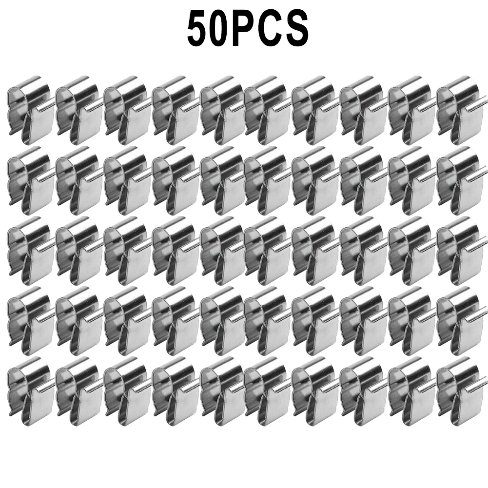 20/50pcs Stainless Steel Solar Panel Cable Clips For 2x6mm Solar Photovoltaic Cable Clips Frame Wire PV Cable Clips Rack
20/50pcs Stainless Steel Solar Panel Cable Clips For 2x6mm Solar Photovoltaic Cable Clips Frame Wire PV Cable Clips Rack