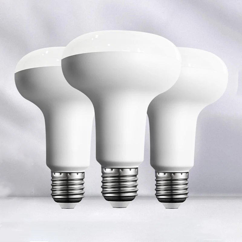 

LED Bulb E27 E14 Bath Lamp Mushroom Bulb R39 R50 R63 R80 220V 6W 10W 12W Non Strobe Cold White Light Spotlight Light