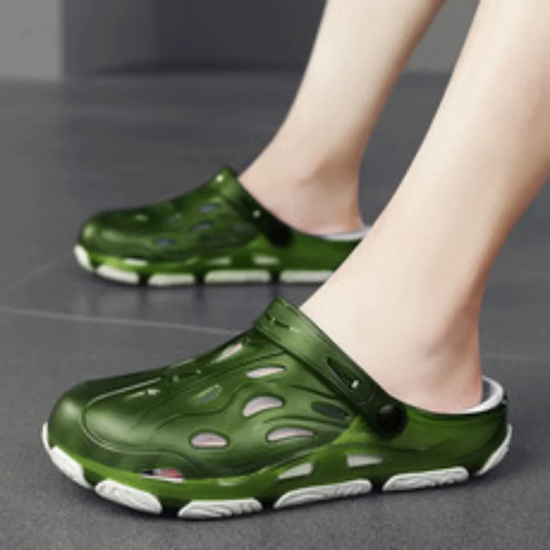 Men's New Sandals Closed Toe Athletic Sport Sandals Non Slip Summer Hole Slippers for Water Beach Outdoor Casual Shoes Wholesale
Men's New Sandals Closed Toe Athletic Sport Sandals Non Slip Summer Hole Slippers for Water Beach Outdoor Casual Shoes Wholesale