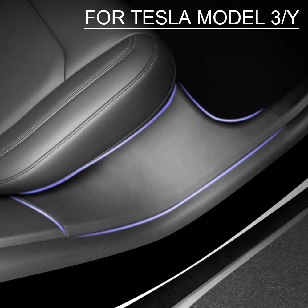 For Tesla Model Y Rear Door Sill Protective Pad Cover Guards Threshold Cover Interior Trim Car Anti-Dirty Pad 2PCS accessory
For Tesla Model Y Rear Door Sill Protective Pad Cover Guards Threshold Cover Interior Trim Car Anti-Dirty Pad 2PCS accessory