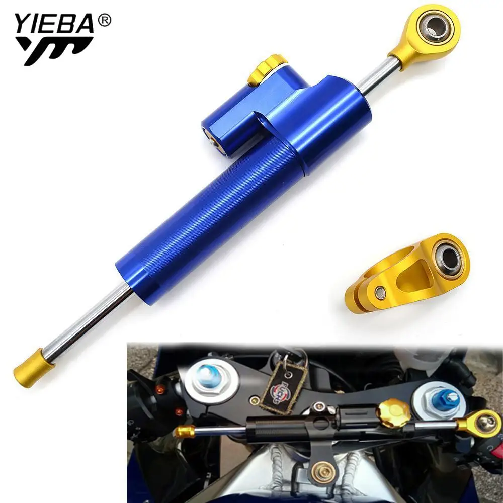 Universal Motorcycle Steering Stabilizer Damper Control FOR YAMAHA Suzuki GSX-R GSXR 600 GSXR 750 GSXR 1000 CBR500R CB500F Z800
Universal Motorcycle Steering Stabilizer Damper Control FOR YAMAHA Suzuki GSX-R GSXR 600 GSXR 750 GSXR 1000 CBR500R CB500F Z800