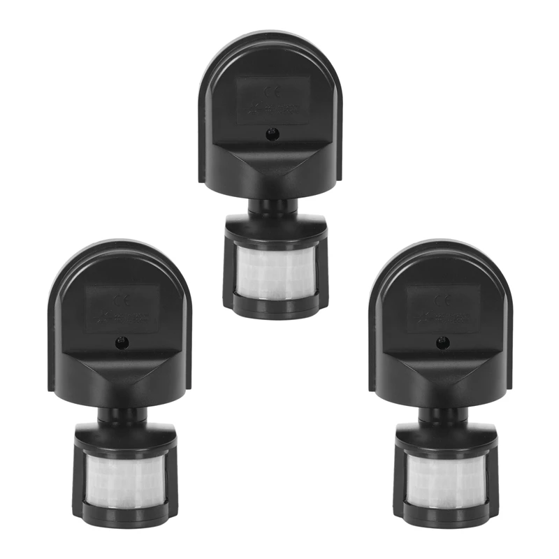 JHD-3X Ac110v-240V Outdoor Pir Motion Sensor Switch Wall Light Lamp 180 Degree Sensor Detector Pir Motion Sensor LED Switch
JHD-3X Ac110v-240V Outdoor Pir Motion Sensor Switch Wall Light Lamp 180 Degree Sensor Detector Pir Motion Sensor LED Switch