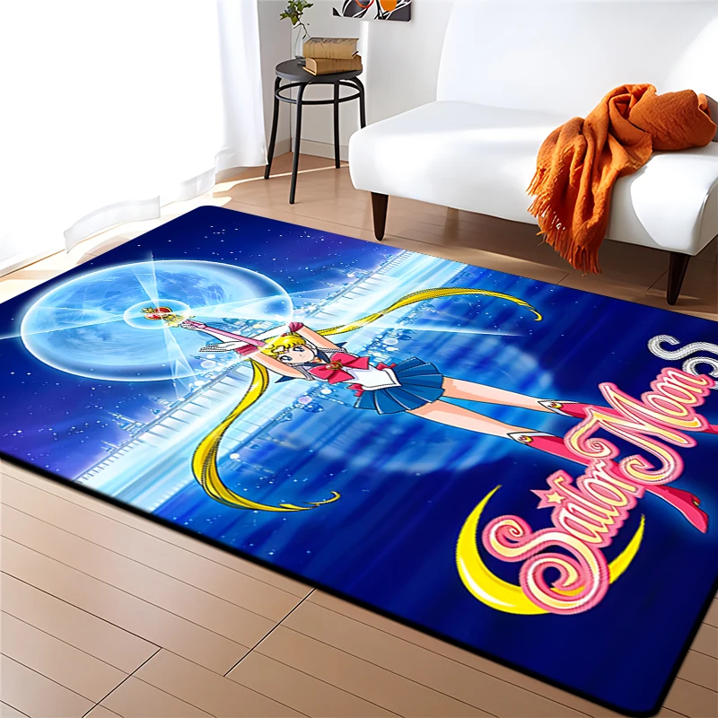 Sailor Moon Printed Carpet Living room bedroom carpet bedside carpet children's room fall proof game crawling
Sailor Moon Printed Carpet Living room bedroom carpet bedside carpet children's room fall proof game crawling