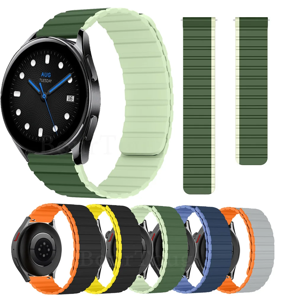 Ремешок магнитный для Xiaomi Watch S2 46 мм 42 мм/S1 Pro /S1, активный силиконовый браслет для наручных часов Mi Watch color 2, Аксессуары для браслета
Ремешок магнитный для Xiaomi Watch S2 46 мм 42 мм/S1 Pro /S1, активный силиконовый браслет для наручных часов Mi Watch color 2, Аксессуары для браслета