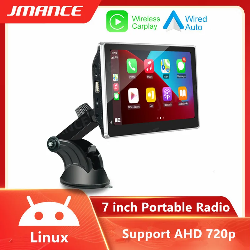 7 Inch Touch Screen Car Portable Wireless Apple CarPlay Tablet Android Radio Multimedia Bluetooth Navigation HD1080 Stereo Linux
7 Inch Touch Screen Car Portable Wireless Apple CarPlay Tablet Android Radio Multimedia Bluetooth Navigation HD1080 Stereo Linux