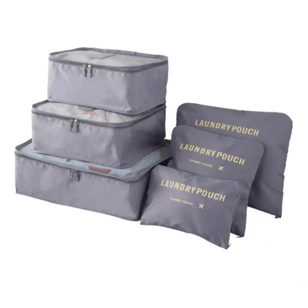 Cute Practical Travel Storage for Travel 6Pcs 6Pcs/Set Bag Multi-functional Oxford Cloth Bags Set for Travelling 
Cute Practical Travel Storage for Travel 6Pcs 6Pcs/Set Bag Multi-functional Oxford Cloth Bags Set for Travelling