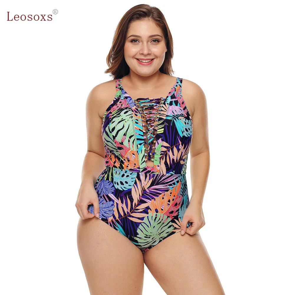 Women Plus Size 3XL Swimwears Bikini Print Plus Size Swimsuit Sexy Cross Straps V-Neck Cutout Three-Piece Swimsuit
Women Plus Size 3XL Swimwears Bikini Print Plus Size Swimsuit Sexy Cross Straps V-Neck Cutout Three-Piece Swimsuit