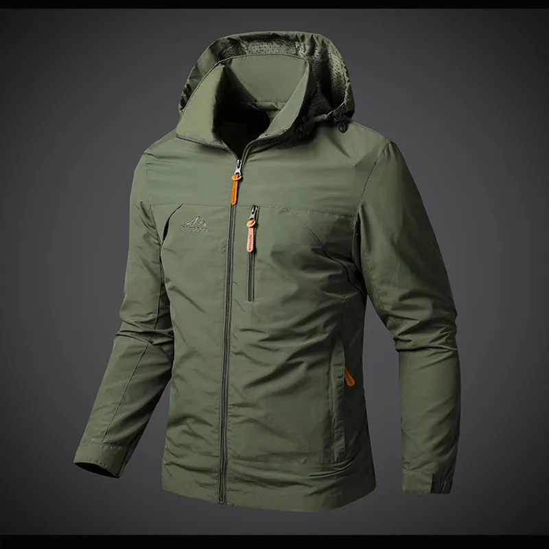 Spring and winter high-end smart cargo jacket outdoor breathable waterproof thin charge jacket men's jacket jacket
Spring and winter high-end smart cargo jacket outdoor breathable waterproof thin charge jacket men's jacket jacket