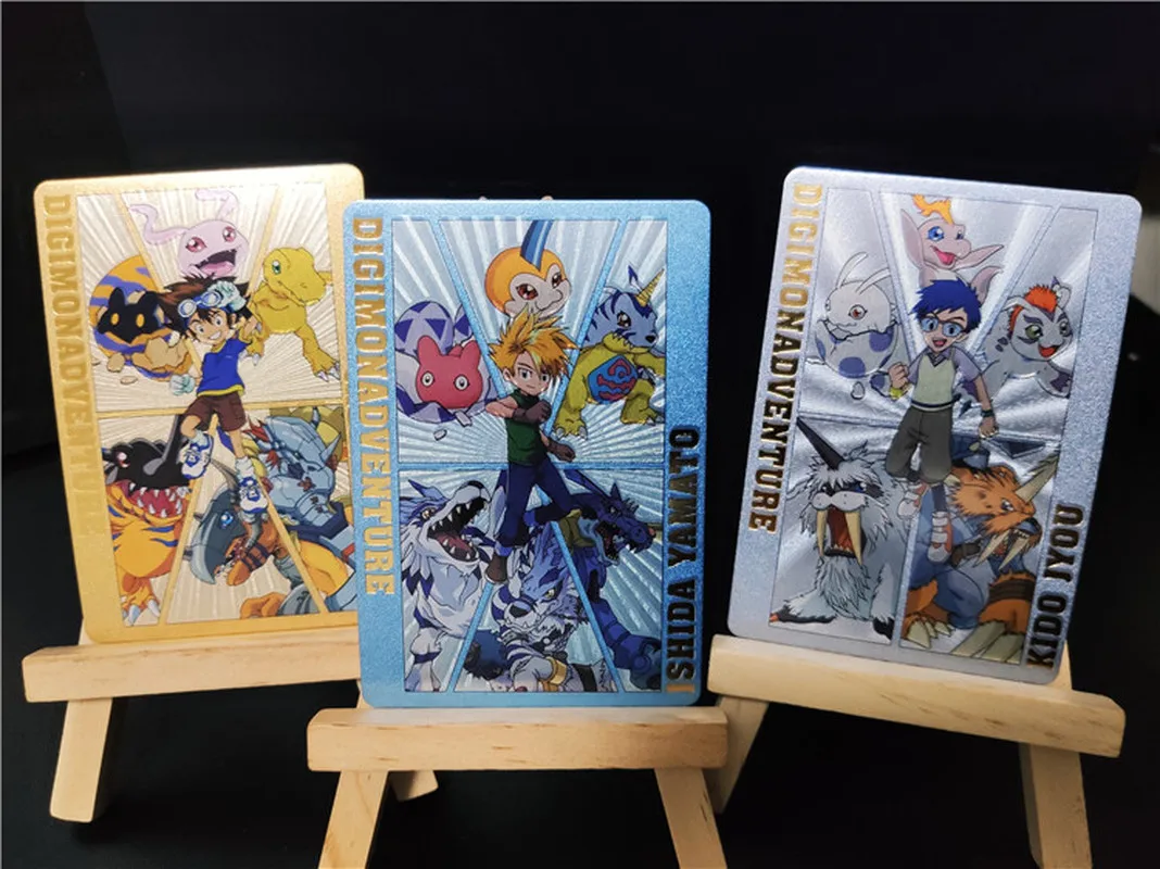 9pcs/set Digimon Adventure Digital Monster Digimon Rough Flash Toys Hobbies Hobby Collectibles Game Anime Collection Cards
9pcs/set Digimon Adventure Digital Monster Digimon Rough Flash Toys Hobbies Hobby Collectibles Game Anime Collection Cards