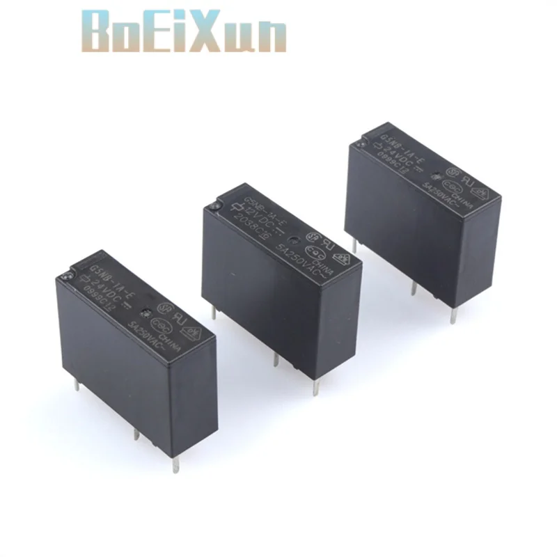 5PCS/10PCS/20PCS/50PCS 5V 12V 24V Power Relays G5NB-1A-E- 5VDC 12VDC 24VDC 5A 250VAC 4PIN
5PCS/10PCS/20PCS/50PCS 5V 12V 24V Power Relays G5NB-1A-E- 5VDC 12VDC 24VDC 5A 250VAC 4PIN