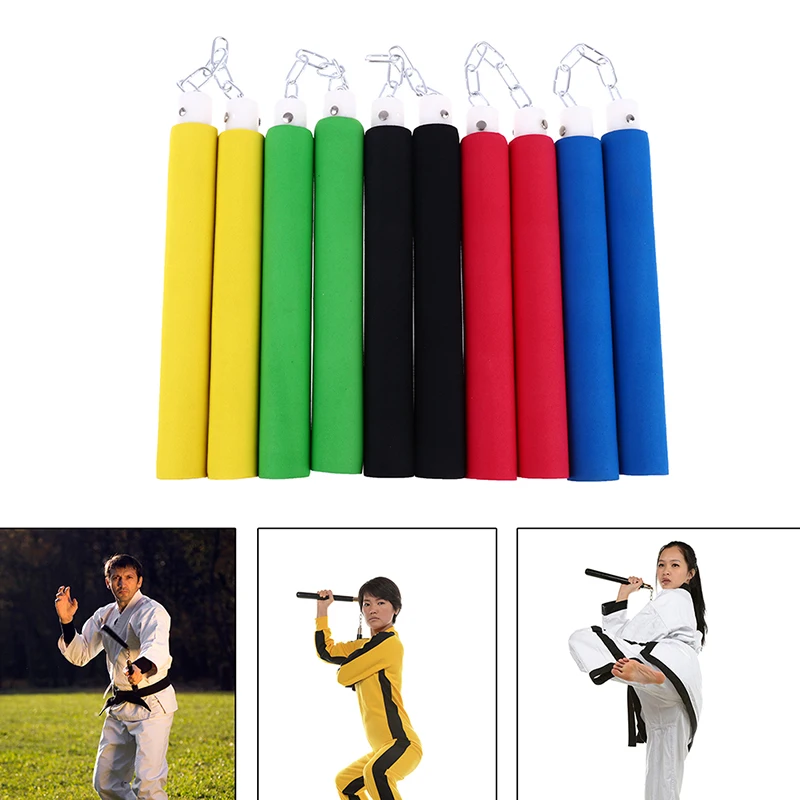 Martial Arts Toy Nunchaku Safe Foam Sticks Kung Fu Trainer For Beginners With Swivel Chain
Martial Arts Toy Nunchaku Safe Foam Sticks Kung Fu Trainer For Beginners With Swivel Chain