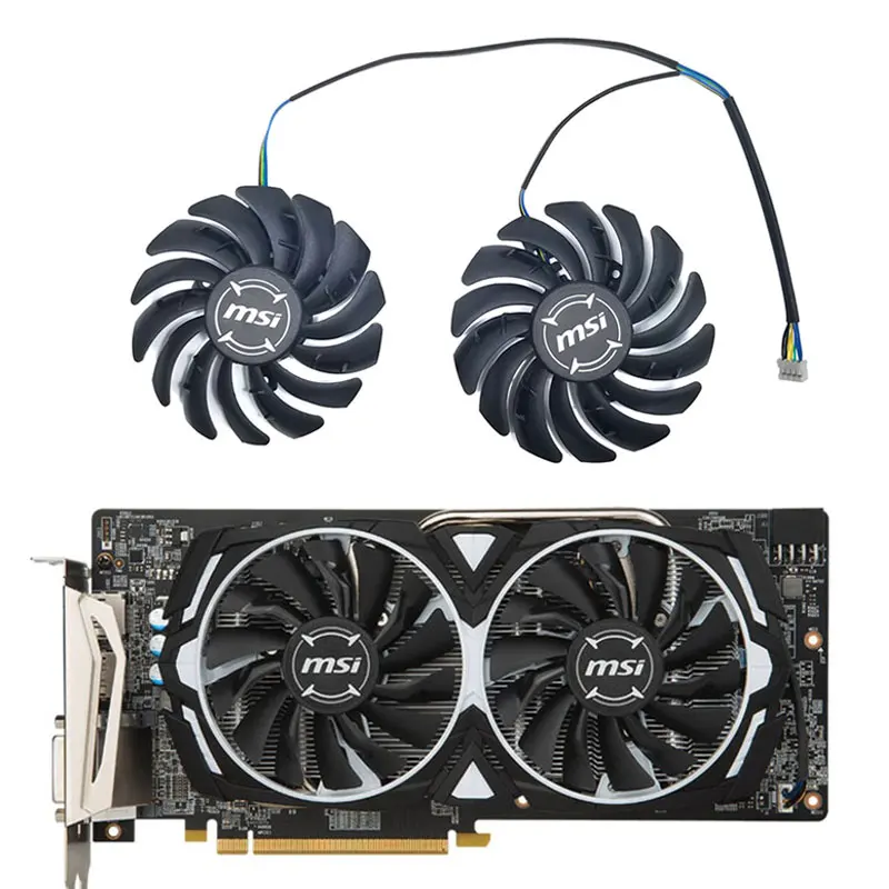 87MM PLD09210S12HH 4Pin RTX 580 P106-100 Video Card Cooler Fan For MSI RX470 480 RX 570 580 ARMOR P106-100 Mining Graphics Card
87MM PLD09210S12HH 4Pin RTX 580 P106-100 Video Card Cooler Fan For MSI RX470 480 RX 570 580 ARMOR P106-100 Mining Graphics Card