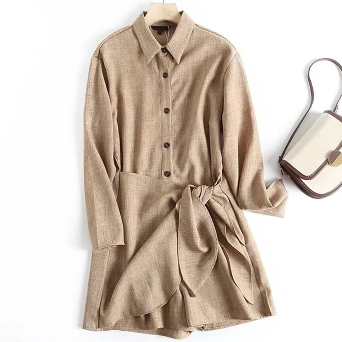 Withered 2022 Summer Indie Folk Retro Khaki Color Vintage Loose Casual Playsuits Women
Withered 2022 Summer Indie Folk Retro Khaki Color Vintage Loose Casual Playsuits Women