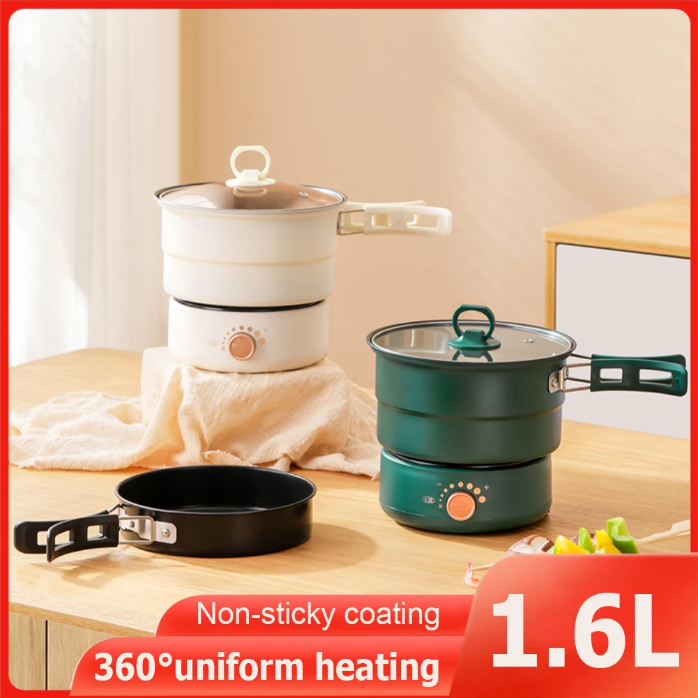 110V Electric Split Cooking Pot Foldable Multicooker Frying Pan Hotpot Steamer Rice Cooker Soup Maker Water Boiler Travel US
110V Electric Split Cooking Pot Foldable Multicooker Frying Pan Hotpot Steamer Rice Cooker Soup Maker Water Boiler Travel US