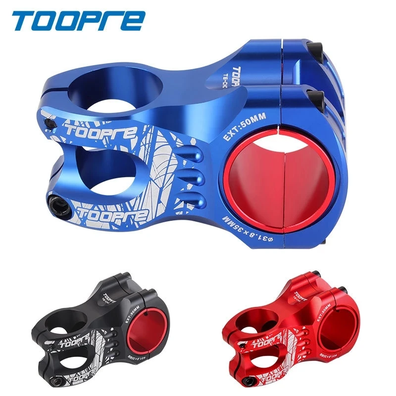 TOOPRE MTB High-Strength Lightweight Bicycle Stem CNC Aluminum Alloy 0 Degree Rise DH AM Enduro For 35mm / 31.8mm Bike Handlebar
TOOPRE MTB High-Strength Lightweight Bicycle Stem CNC Aluminum Alloy 0 Degree Rise DH AM Enduro For 35mm / 31.8mm Bike Handlebar
