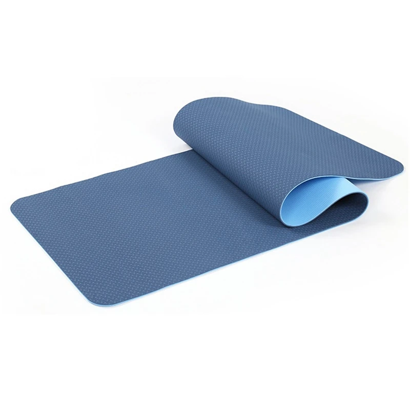 6Mm TPE Two-Color Non-Slip Yoga Mat Sports Mat 183X61cm Gym Home Fitness Mat For Yoga Pilates Fitness Gymnastics
6Mm TPE Two-Color Non-Slip Yoga Mat Sports Mat 183X61cm Gym Home Fitness Mat For Yoga Pilates Fitness Gymnastics