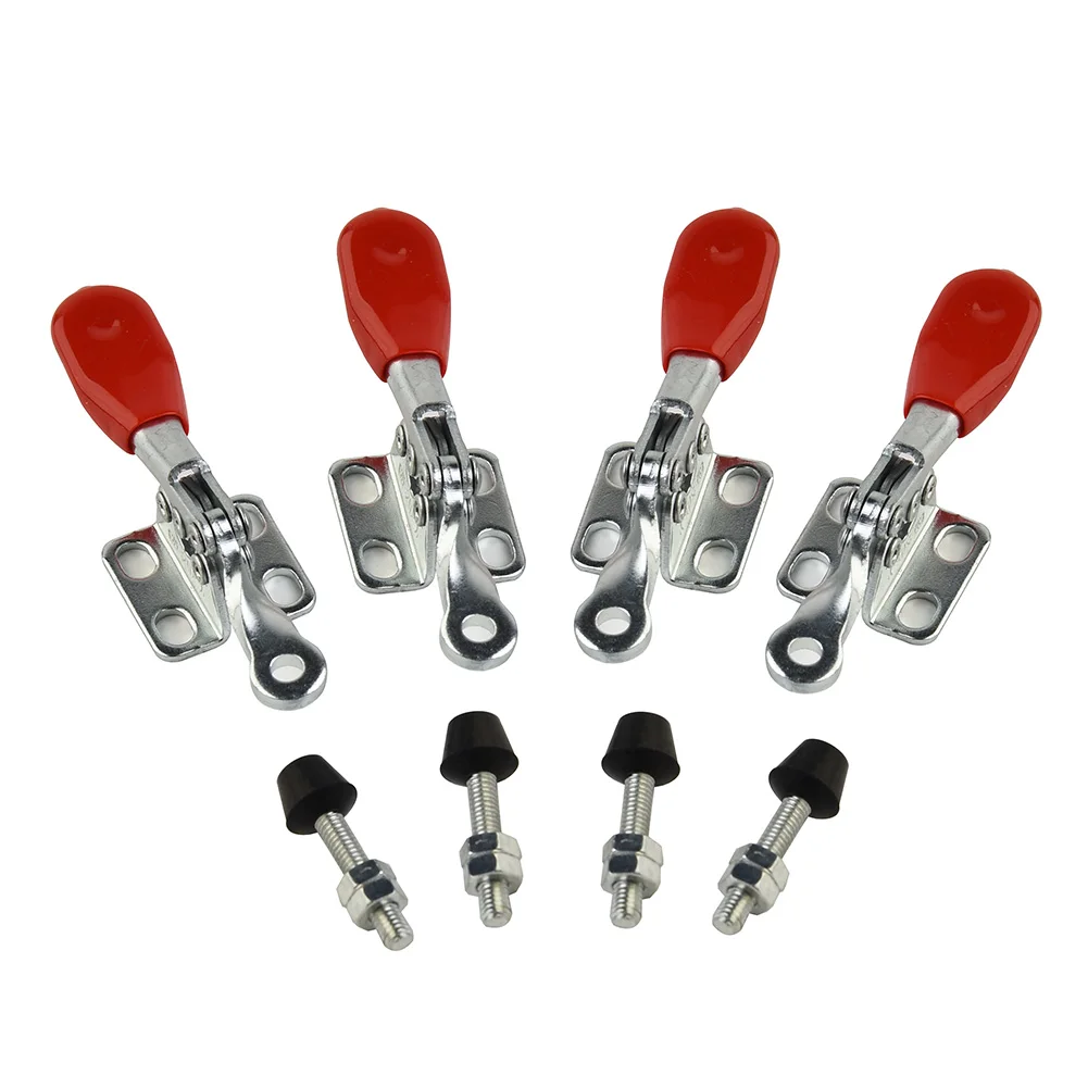 GH201A Horizontal Toggle Clamp Quick-Release Toggle Clamps Set 27KG Vertical Toggle Clamp Hand Clip Tool Clamps For Woodworking
GH201A Horizontal Toggle Clamp Quick-Release Toggle Clamps Set 27KG Vertical Toggle Clamp Hand Clip Tool Clamps For Woodworking