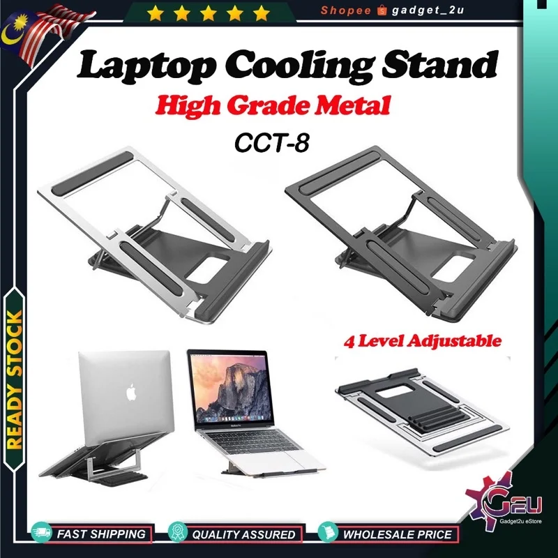 Notebook Metal Stand,Laptop Cooling Stand,Built-in Foldable Legs 4 Level Adjustable Aluminium Alloy Laptop Stand
Notebook Metal Stand,Laptop Cooling Stand,Built-in Foldable Legs 4 Level Adjustable Aluminium Alloy Laptop Stand