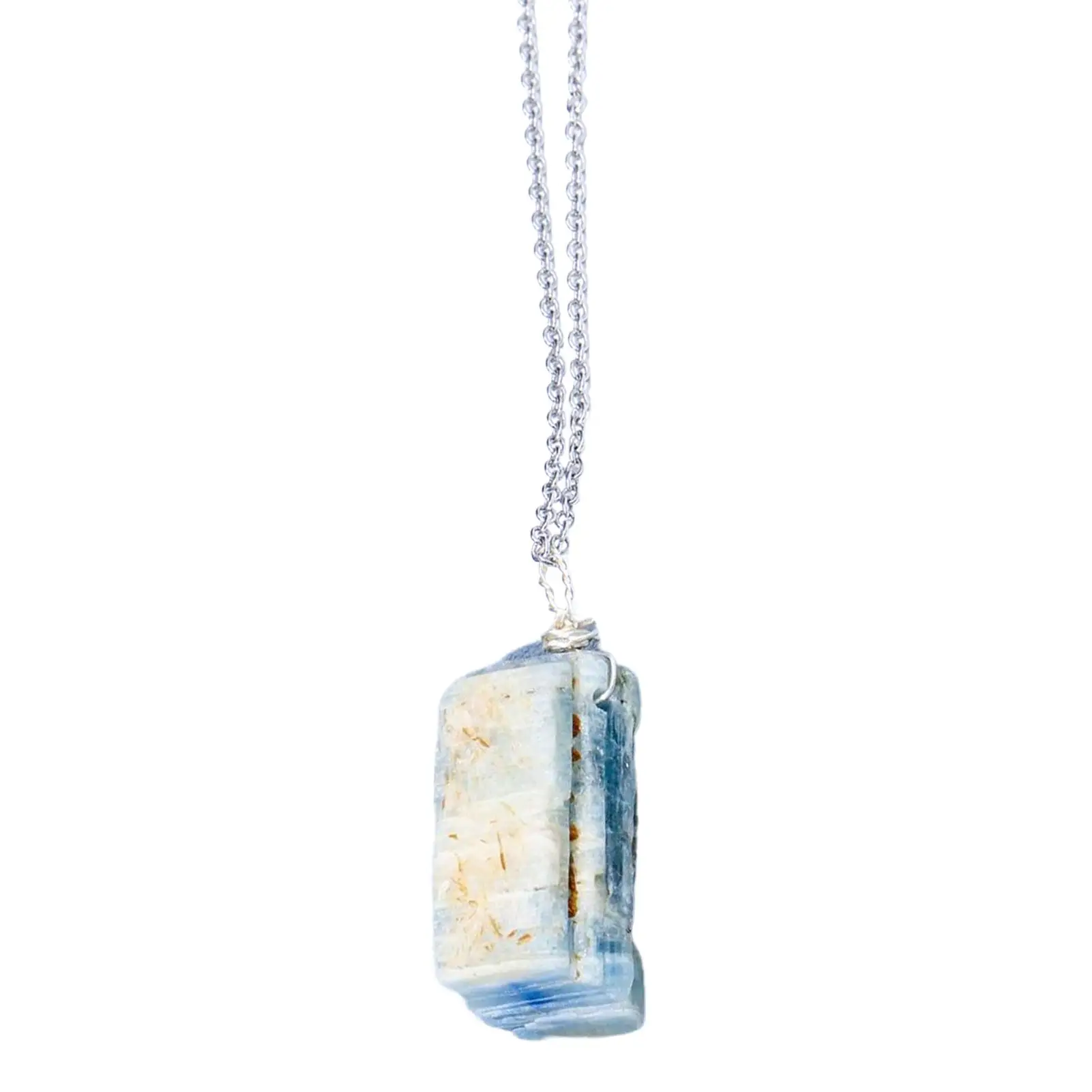 Geometric Natural Crystal Necklace Natural Gemstone Pendant Necklace Crystal Kyanite Pendant Spiritual Gifts For Women 
Geometric Natural Crystal Necklace Natural Gemstone Pendant Necklace Crystal Kyanite Pendant Spiritual Gifts For Women
