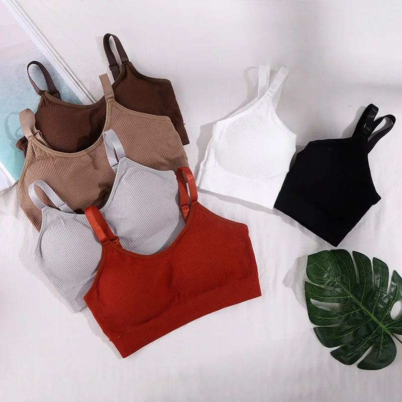 Women's Bra Tube Top Crop Top Female Seamless Back Outdoor Sports Underwear Bra For Women Cotton Female Bra Tops Brassiere
Women's Bra Tube Top Crop Top Female Seamless Back Outdoor Sports Underwear Bra For Women Cotton Female Bra Tops Brassiere