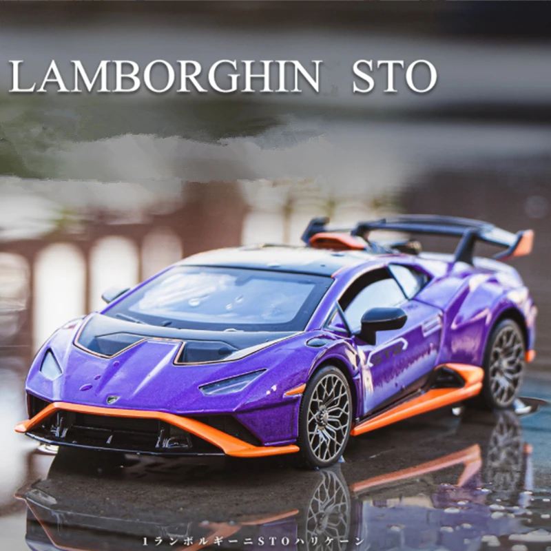 1:24 модель спортивного автомобиля HURACAN STO из сплава, литая металлическая Игрушечная модель автомобиля, модель высокой симуляции звука и фото...
1:24 модель спортивного автомобиля HURACAN STO из сплава, литая металлическая Игрушечная модель автомобиля, модель высокой симуляции звука и фото...