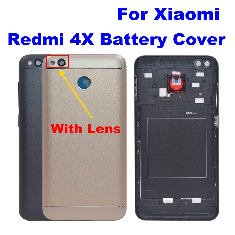 Новинка, задняя крышка батарейного отсека для Xiaomi Redmi 4X, металл, стекло для камеры, боковые ключи, задний корпус для Redmi 4X, запасная крышка батарейного отсека
Новинка, задняя крышка батарейного отсека для Xiaomi Redmi 4X, металл, стекло для камеры, боковые ключи, задний корпус для Redmi 4X, запасная крышка батарейного отсека