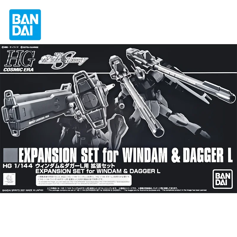 Bandai Gundam Model Kit Anime Figure HGCE 1/144 EXPANSION SET FOR WINDAM Dagger L Action Figures Collectible Toys Gifts for Kids
Bandai Gundam Model Kit Anime Figure HGCE 1/144 EXPANSION SET FOR WINDAM Dagger L Action Figures Collectible Toys Gifts for Kids