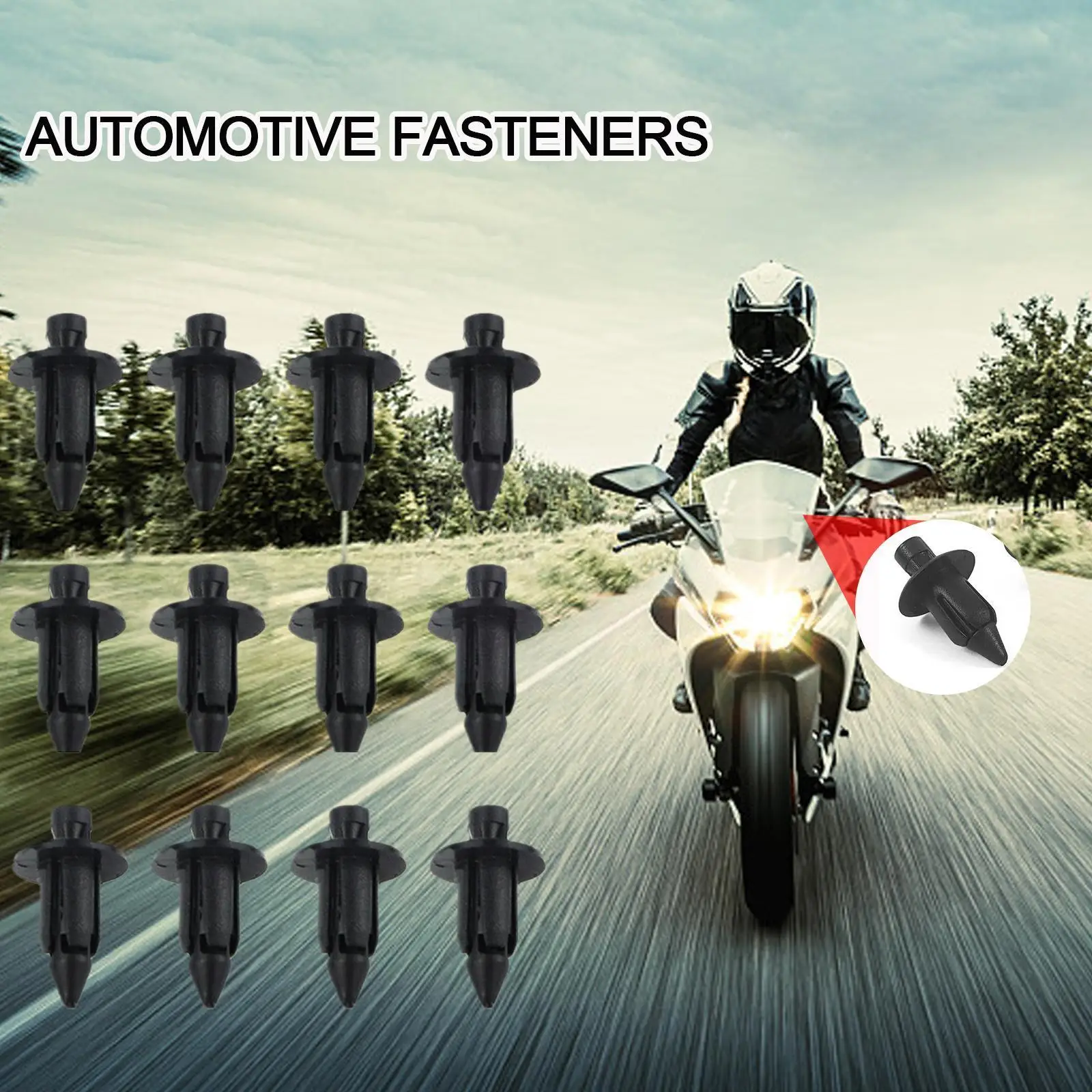 20PCS 6mm 7mm 8mm Fastener Clips For Honda Kawasaki Plastic Rivet Fairing Clips Car-styling Three Sizes U2N4
20PCS 6mm 7mm 8mm Fastener Clips For Honda Kawasaki Plastic Rivet Fairing Clips Car-styling Three Sizes U2N4