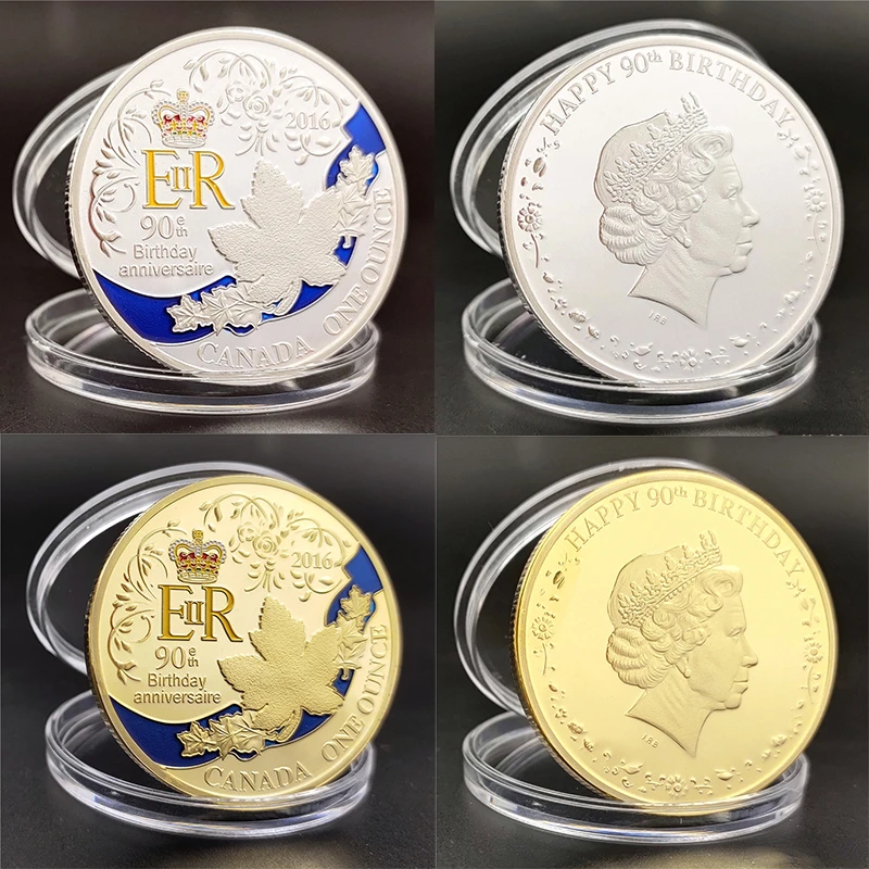 Queen Elizabeth 1926-2022 Coin Queen Elizabeth II Gold and Silver Coin Collectible Challenge Coin Gift
Queen Elizabeth 1926-2022 Coin Queen Elizabeth II Gold and Silver Coin Collectible Challenge Coin Gift