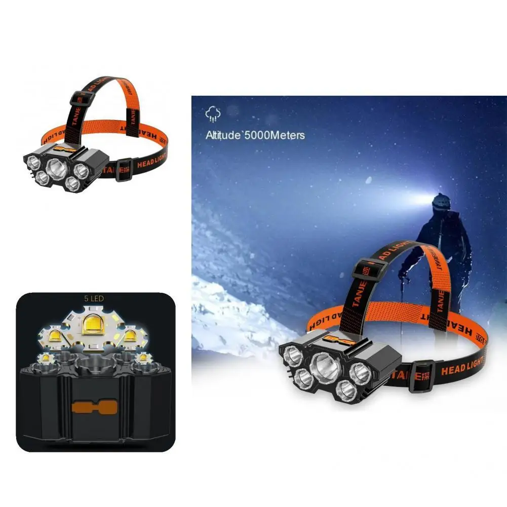 Emergency Light Premium USB Charge 5 LED Flashlight Rechargeable Long-lasting Use Fishing Light
Emergency Light Premium USB Charge 5 LED Flashlight Rechargeable Long-lasting Use Fishing Light
