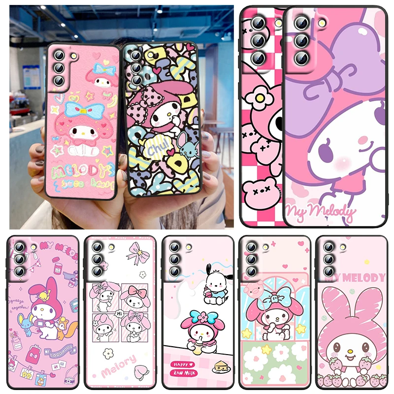 Sanrio Melody Cartoon Cute Phone Case For Samsung Galaxy S23 S22 S21 S20 FE S10 S10E S9 Plus Ultra Pro Lite 5G Black Cover
Sanrio Melody Cartoon Cute Phone Case For Samsung Galaxy S23 S22 S21 S20 FE S10 S10E S9 Plus Ultra Pro Lite 5G Black Cover